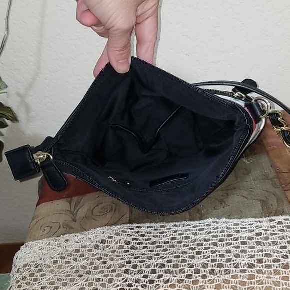 Nicole by Nicole Miller COLORFUL Crossbody Handbag - Picture 11 of 13